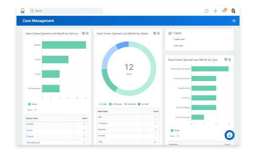 screenshot of product portal